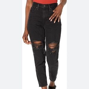 Levi's Black Straight Leg Jeans